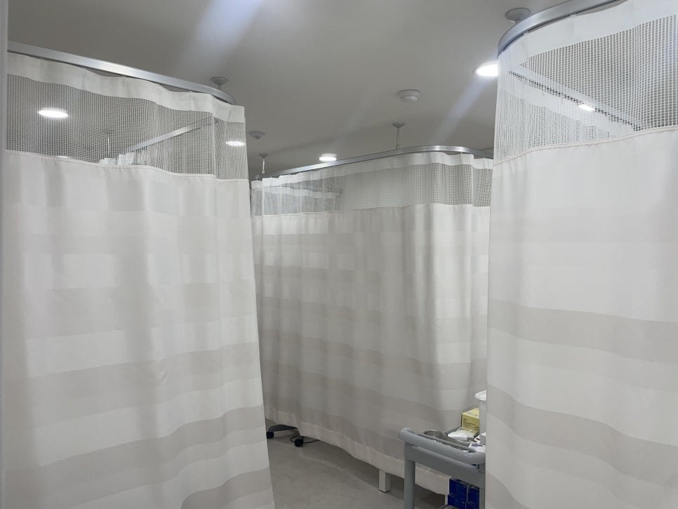 자연산한의원 치료실 내부